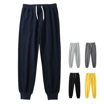 Büyük Beden Spor Pantolon, Pamuk Erkek Spor Günlük Pantolon, Paçalı Pantolon, İpli, Bol ve İnce, Çok Cepli Pantolon