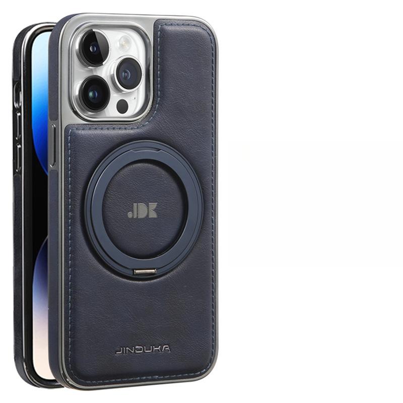 

Подходит для чехла для телефона Apple 16promax, 15iphone кожаная вращающаяся магнитная подставка, 14/13 кожаный чехол iPhone 12 6.1 inch