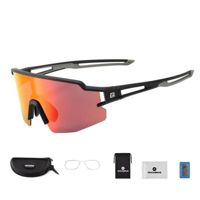 ROCKBROS Polarized UV400 Polarized Glare Storage Pouch Cycling Suitable for and Hiking Sunglasses, Protection, Ultra-Lightweight Lenses, Reduction,
