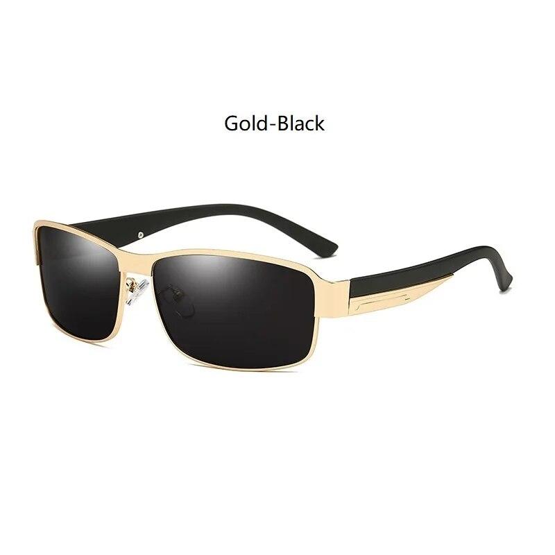 Classic Metal Frame Men Polarized Sunglasses Luxury Brand Designer Sun Glasses For Man Driving Fishing UV400 Vintage Eyewear