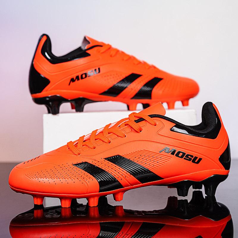 

2025 Новые низкие бутсы для пары, подростковые студенческие, для травы, мужские и женские, с длинными шипами, тренировочные кроссовки 36