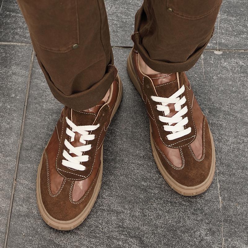 Mens Shoes Genuine Leather Business Shoes Lace Up Oxfords Casual Loafers Fashion Shoes Men Sneakers Zapatos Para Hombres