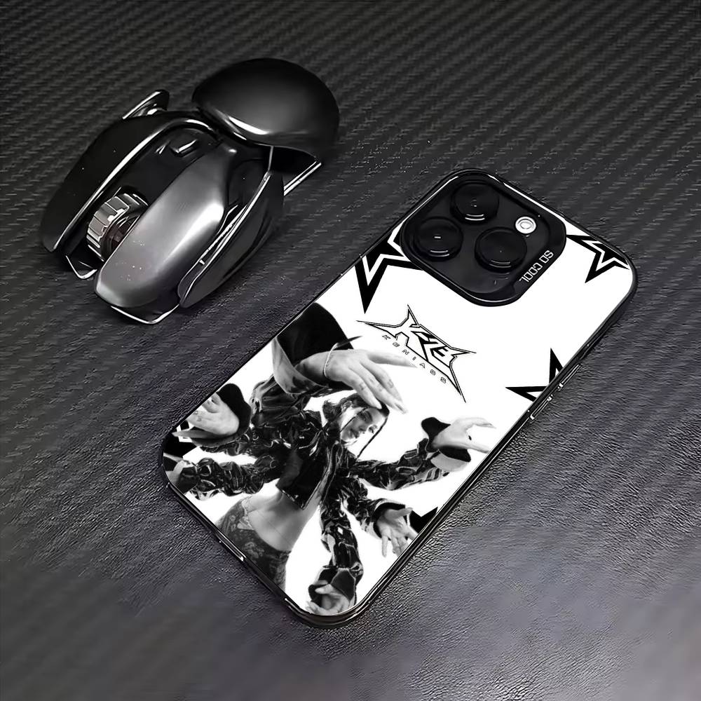 Singer Kenia O-S  Phone Case For iPhone17,16,15,14,13,12,11 Plus,Pro Max Colored Silver Plated Inside Cover