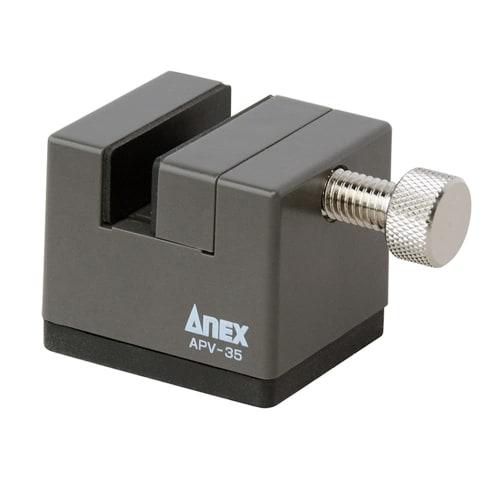 

ANEX Mini Vise 35mm APV-35 [Rubber Mat for Damage-Free Fixing] Vise Clamp for Watches, Plastic Models, and Soldering