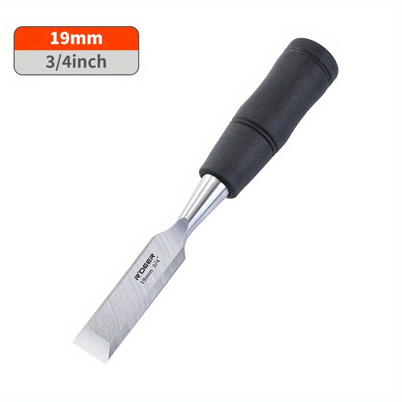 

Деревообрабатывающий стамеска 7,5 дюймов Углеродистая сталь Mn65# Стамеска с ударным концом и нескользящей рукояткой Столярные инструменты для деревообработки 1pc 19mm Wood Chisel