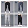 JEANSWEST Men's Ice Silk Casual Quick-Dry Pants