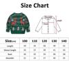 Christmas Sweater Toddler Long Sleeve Winter Soft Warm Cozy Children's Fireplace Lovely Sweater For Christmas Gift