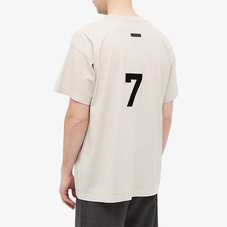 Fear of God 7 Tee Vintage Sand Men Tops Tan FG50-069CTJ-281
