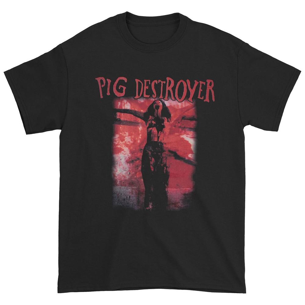 Pig Destroyer Stab Me Again T-shirt XXXX-Large Black Unisex T-Shirt XL