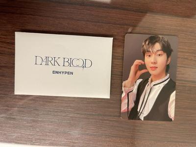 [USED] Enhypen DARK BLOOD Showcase Limited Edition Trading Card Jungwon