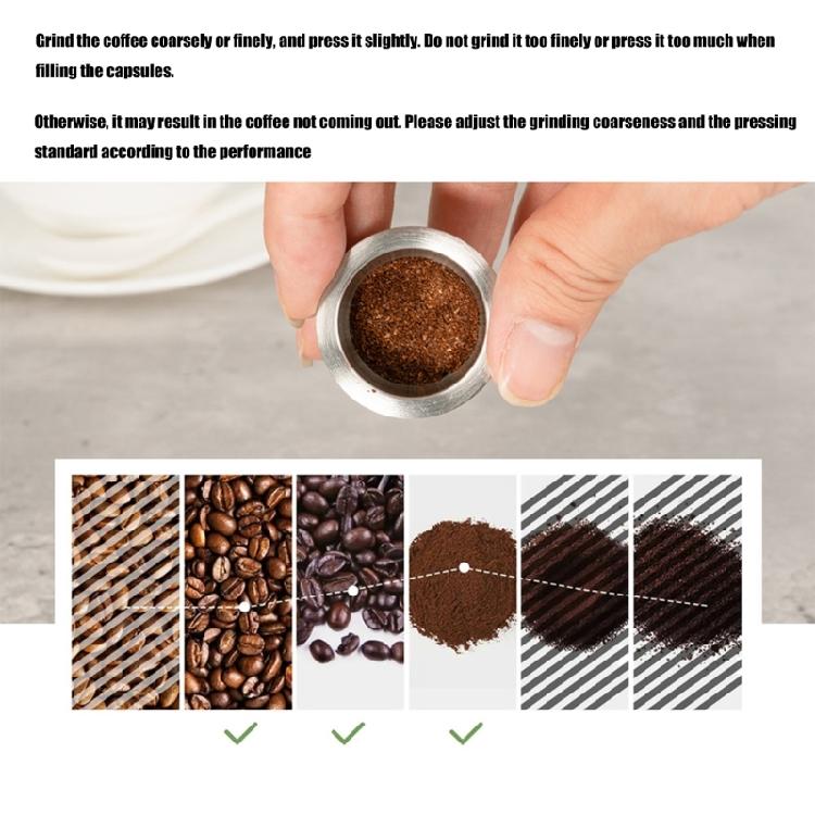 Praktische Kaffeebecher-Zubereitungsausrüstung Filterblatt Kaffeepulver Tamper mit Bürste für verbesserte Aromenentwicklung