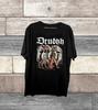 Drudkh Band Schwarzes T-Shirt Baumwolle Vollgröße Unisex Unisex T-Shirt