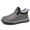 Winter cotton shoes men's shoes fleece thickened warm sole wear-resistant men's snow boots new