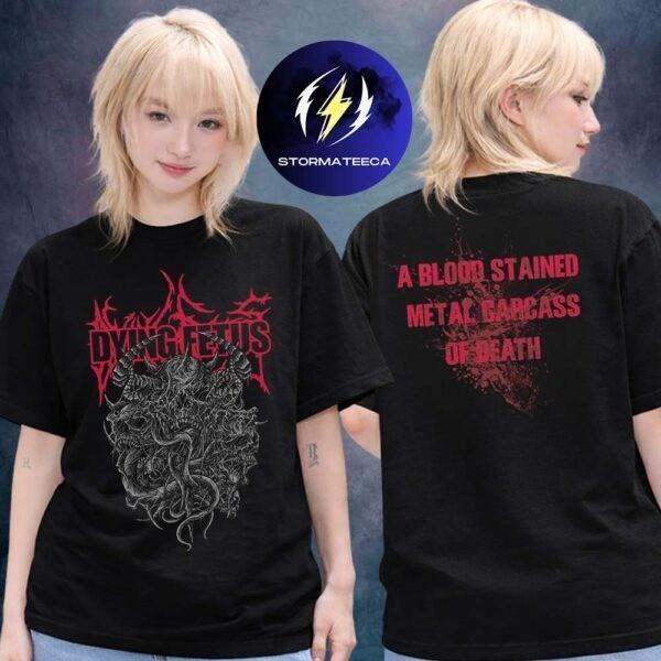 Dying Fetu Merch Metal Carcass 2-Sided Death Metal Band Tee Unisex T-Shirt L