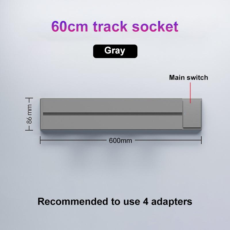 8000W Universal Home Office Sockets Pop Replaceable Wall Switch Socket Waterproof Wall Track Power Socket