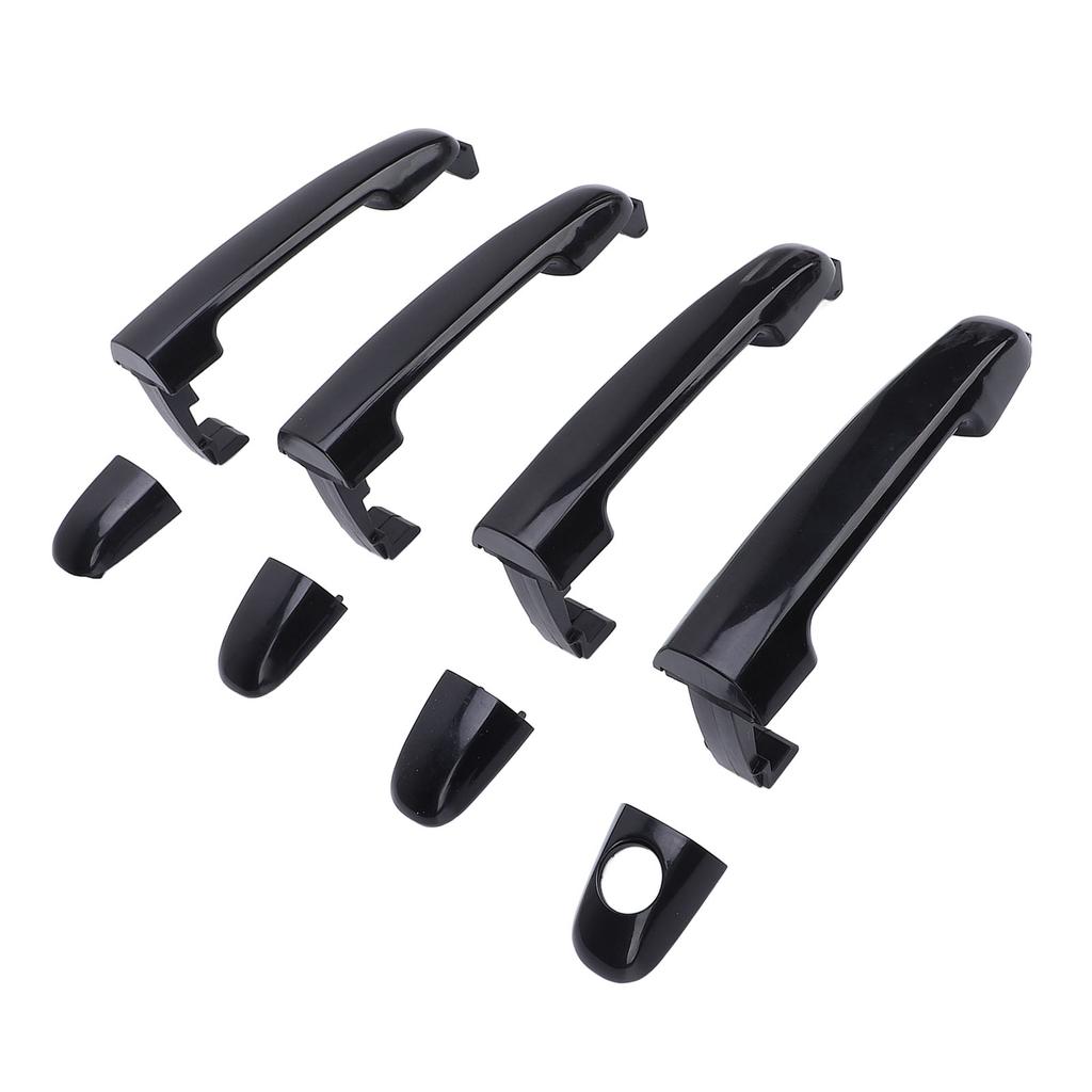 Exterior Door Handles 82651-3K000 Black Outside Door Handle Set for SONATA NF 2006-2010 Set Of 4
