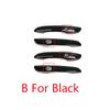 For Genesis GV70/G80/GV80 Carbon Fiber Exterior Door Handle Decoration Cover Trim Exterior Accessories LHD