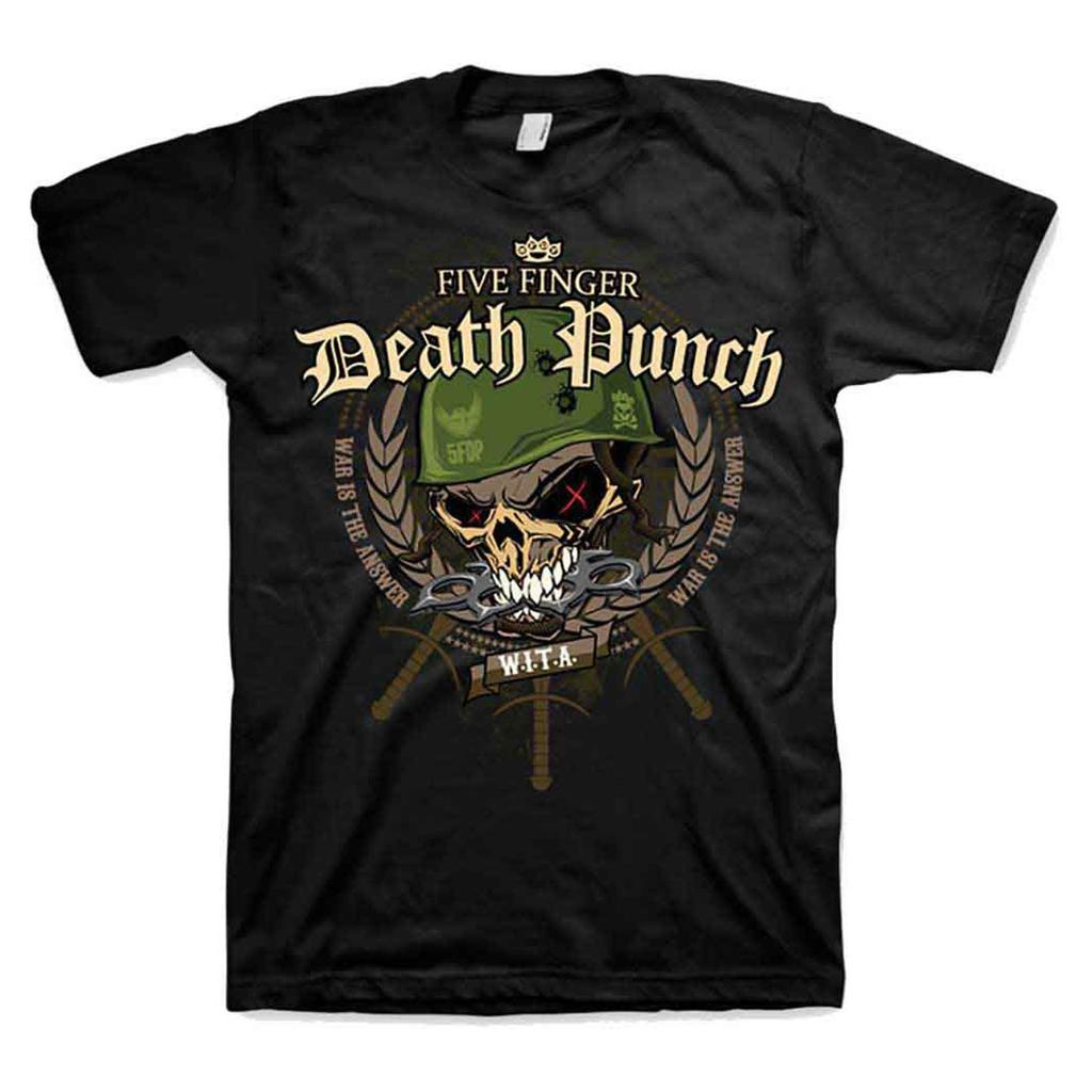 Five Finger Death Punch War Head T Shirt