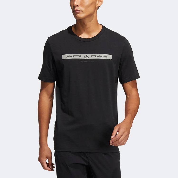 New Adidas T Shirts Men Black HE9944