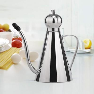 Bouteille d'huile 350ML/500ML/1000ML Écologique Résistante à la corrosion Acier inoxydable Anti-goutte Distributeur d'huile d'olive Fournitures pour la maison