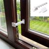 5 Gears Door Window Windproof Hooks Anti-Collision Child Safety Window Lock  Baby Family
