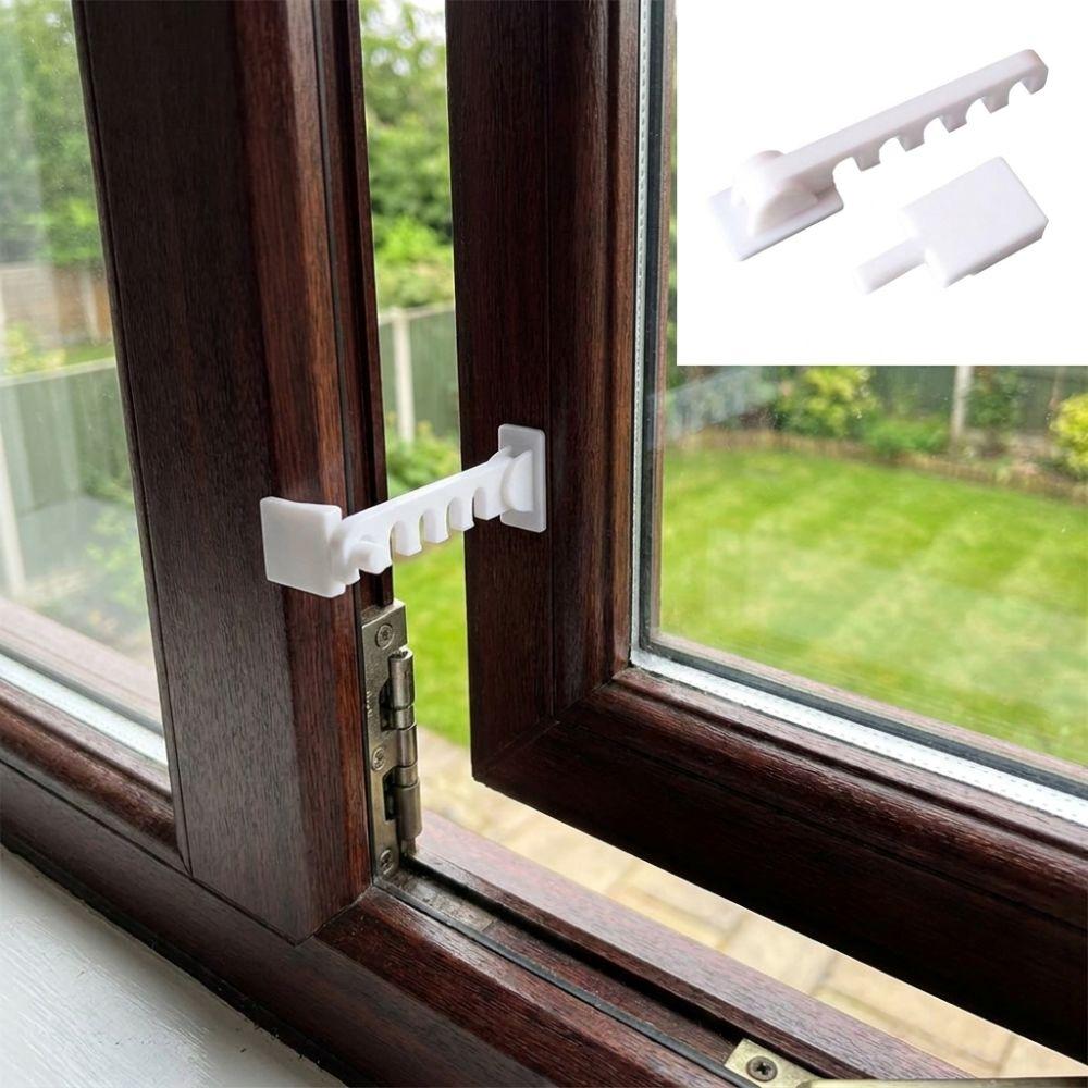 5 Gears Door Window Windproof Hooks Anti-Collision Child Safety Window Lock  Baby Family