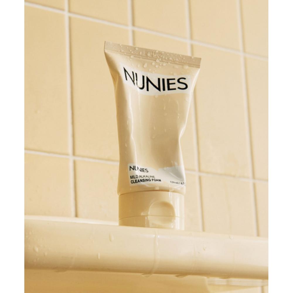 Nunies Slightly Alkaline Cleansing Foam Hyaluronic Whip 120ml