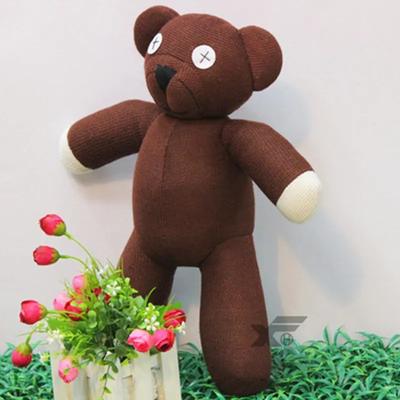 1 stück 23 cm Plüsch Teddybär Spielzeug Niedlich Gestopft Cartoon Film Braun Figur Puppen Lustiges Geschenk für Kinder Geburtstag