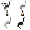 Portachiavi da Parete Gancio Gatto con Lanterna, Gancio Artiglio Decorativo Stampato in 3D con Luce LED, Scaffale Creativo per Libreria Scrivania e Ingresso Artigianato Fatto a Mano