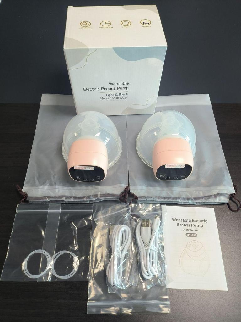 Hands-Free Wearable Electric Breast Pump - Portable, Fully Automatic Milk Collector