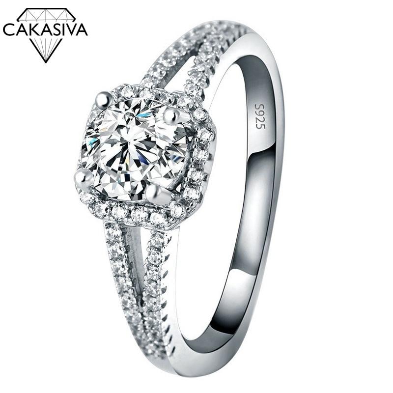 

Женское кольцо из стерлингового серебра 925 пробы с цирконием Aaa, помолвочное свадебное кольцо, ювелирное кольцо, оптовая продажа, размер 5-11 10