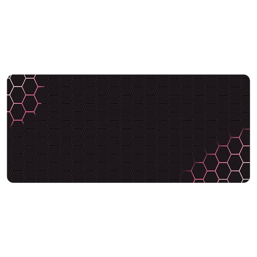 300x800x3mm Honeycomb Pattern Gaming Mouse Pad Rubber Anti-skid Desktop Mat