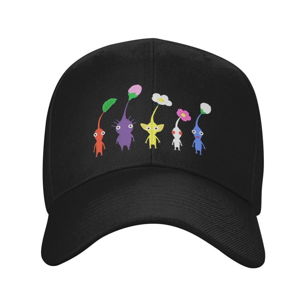 Vintage Cute Pikmin Game Baseball Caps Snapback Men Women Hats Outdoor Cap Hip Hop Baseball Hat Casquette