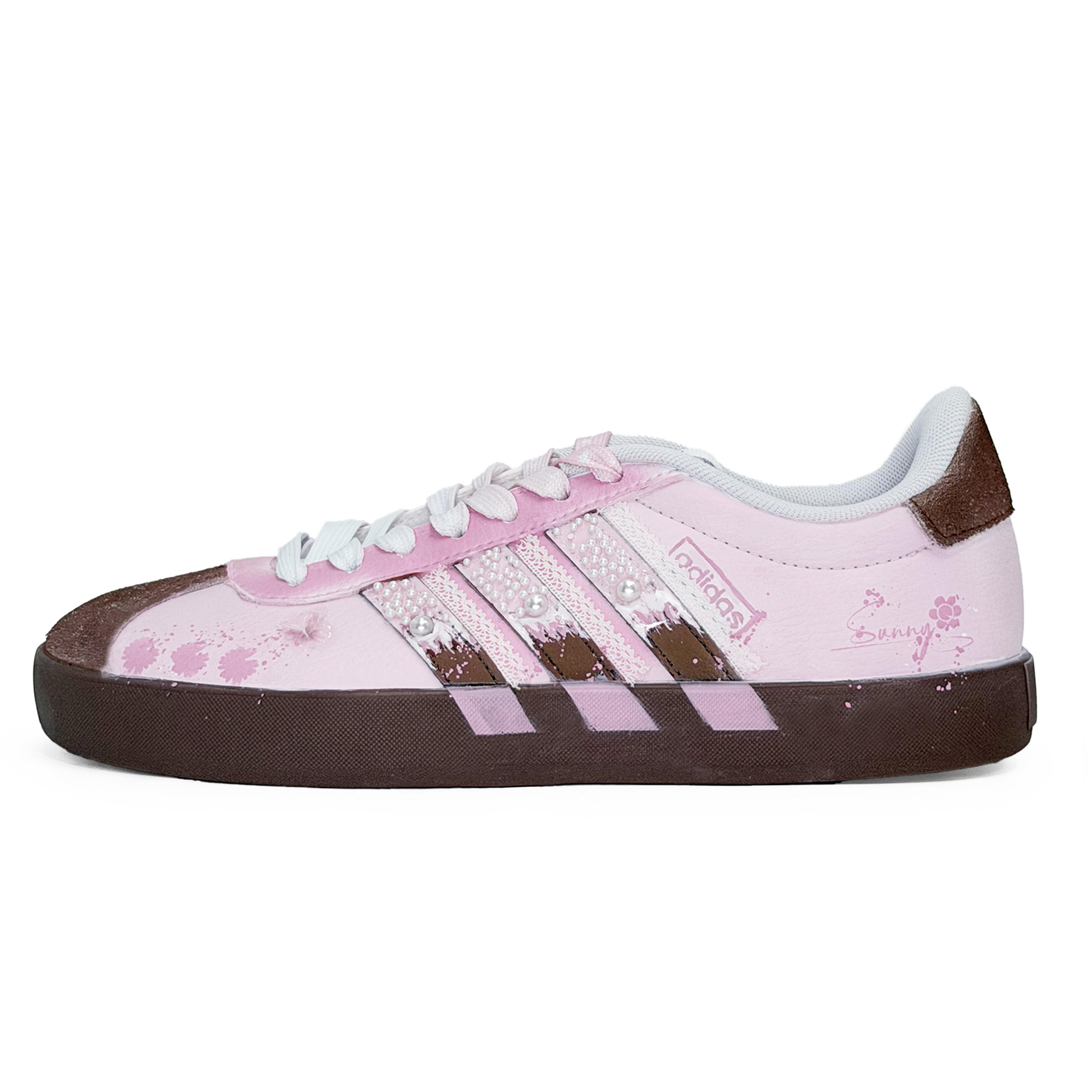 

Adidas VL COURT 3.0 German Army Trainers Women s Pink ID8797(Team1521-) 38
