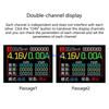 31GJ 2 Channel 18650 Battery Capacity Analyzers With Internal Resistance Measurement Discharge Function History Record