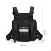 Outdoor Sports Chest Bag Adjustable Shoulder Strap Breathable Multifunctional Smooth Zipper for