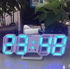 6609 Automatic Photosensitive Digital Clock 3D Electronic Clock Multi-Function Seat Hanging Dual-Purpose Led Clock Quality