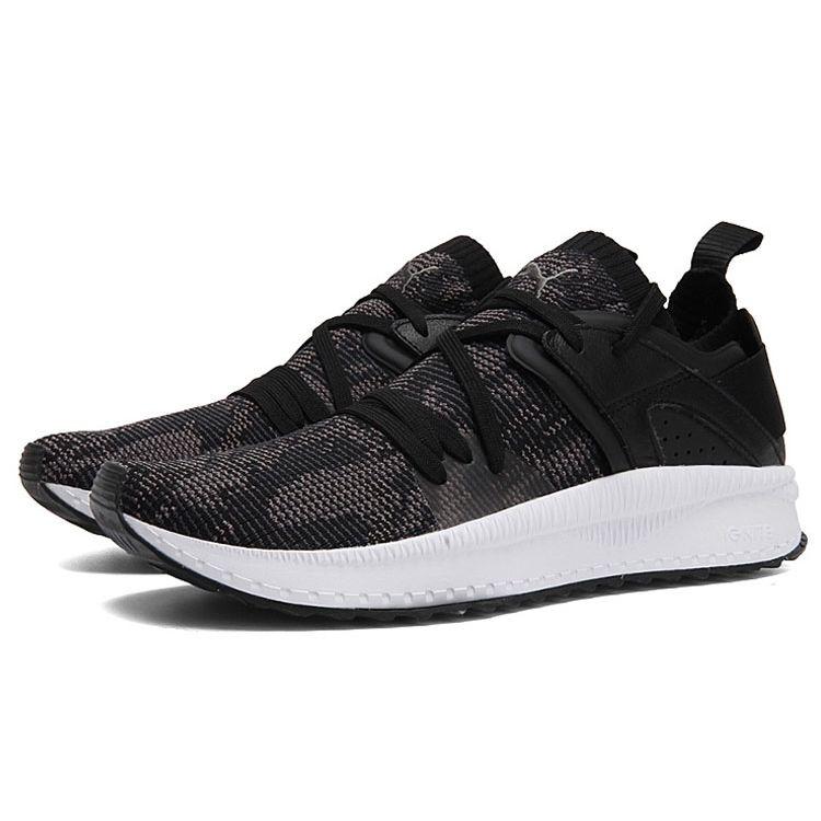 Puma Tsugi Blaze Comfortable Breathable Low-Top Sports Casual Shoes Men Sneakers Black 365498-02