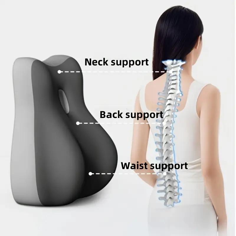 1pc Multi-Position Support Pillow,Semi-Inclined Backrest,Ergonomic Hip&Lumbar Cushion with Durability,Suitable for Scenarios