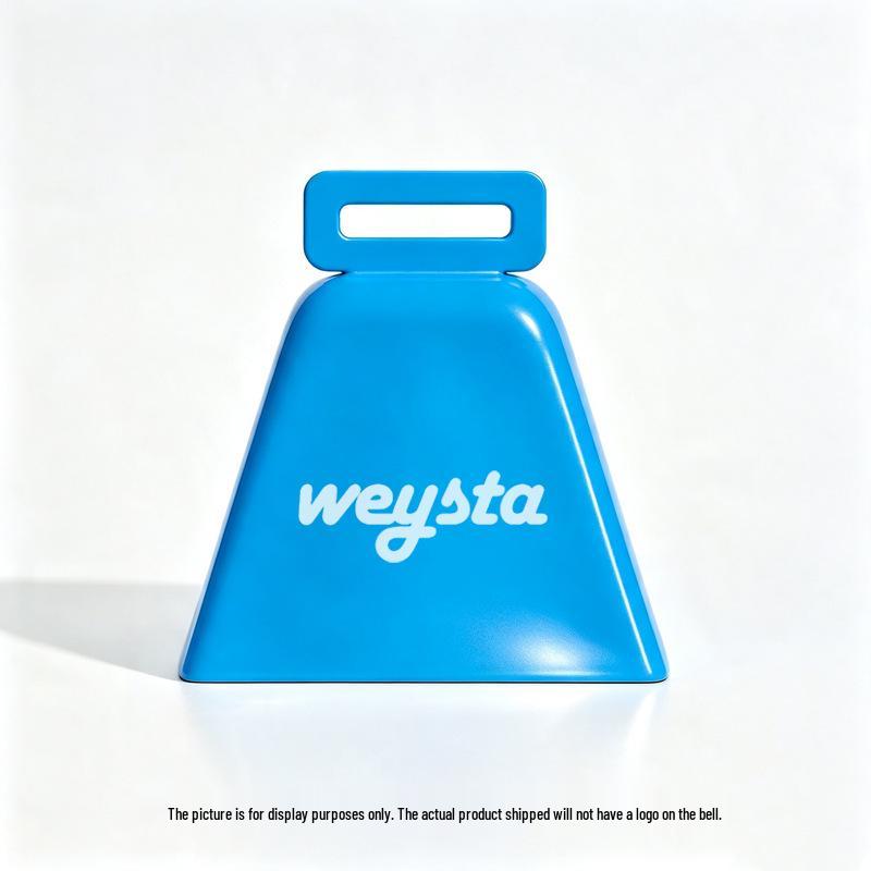 Three-Inch & Four-Inch Hand-Cranked Cowbells - 13 Colors, Perfect for Parties and Handicrafts