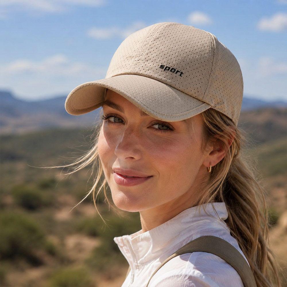Adjustable Sun Hat Wide Brim Peaked Cap Fashion Sunscreen Hat  Outdoor Sports