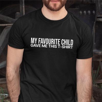Papa oder Opa T-Shirt / Mein Lieblingskind / Hat mir dieses T-Shirt gegeben / Opa#3 Unisex T-Shirt