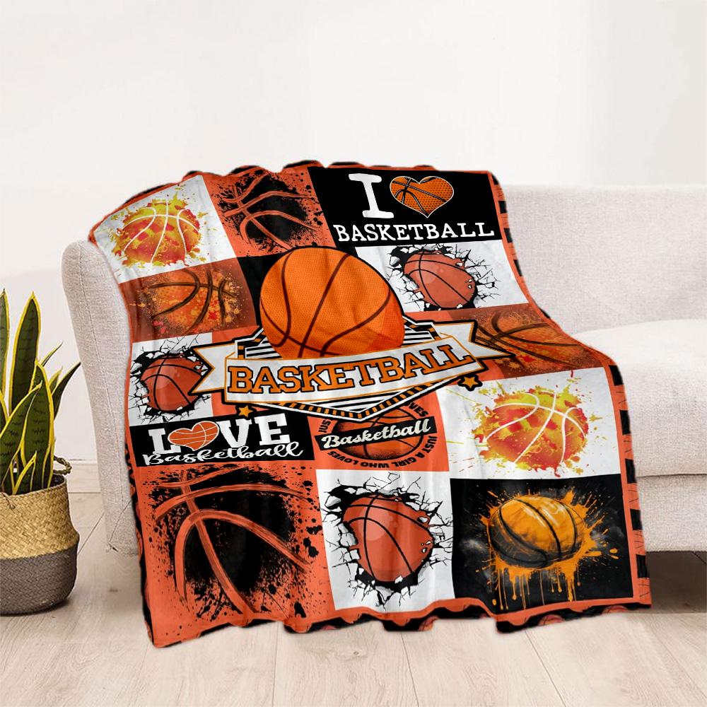 Basketball Faith Strength Blankets are suitable for living rooms, bedrooms, camping, and other places, making them an ideal choice for gifts.
