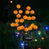 Waterproof LED Garden Lights Solar Pumpkin Stake Lights, Glowing Light, Halloween Party Supplies Yard Lantern, IP65 Outdoor Lawn Lamp for Path