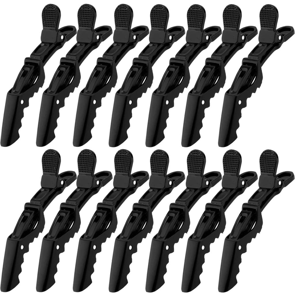 6PCS/Set Hairdressing Alligator Clip Salon Perm Plastic Hairpin Haircut Partition Styling Clip Supplies Hair Accessorie