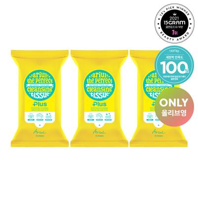 Stress Relieving Purefull Cleansing Tissue Plus 20 Sheets X 3-Pack