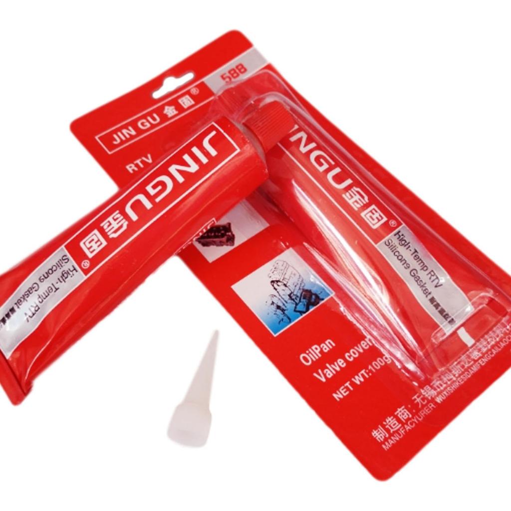 High Heat Resistant Silicone Sealant | 100g Waterproof Red Engine Gasket Manufacturer, Car Sealant