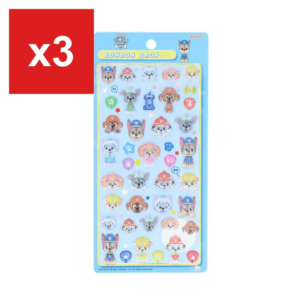 Sun-Star Stationery PAW Patrol Bon-Bon Drop Sticker Badge
