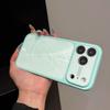 Luxury Frame Heat Dissipation CD Feather Pattern Phone Case For iPhone 17 Pro Max 16 14 15 Pro Camera Protection Back PC Cover