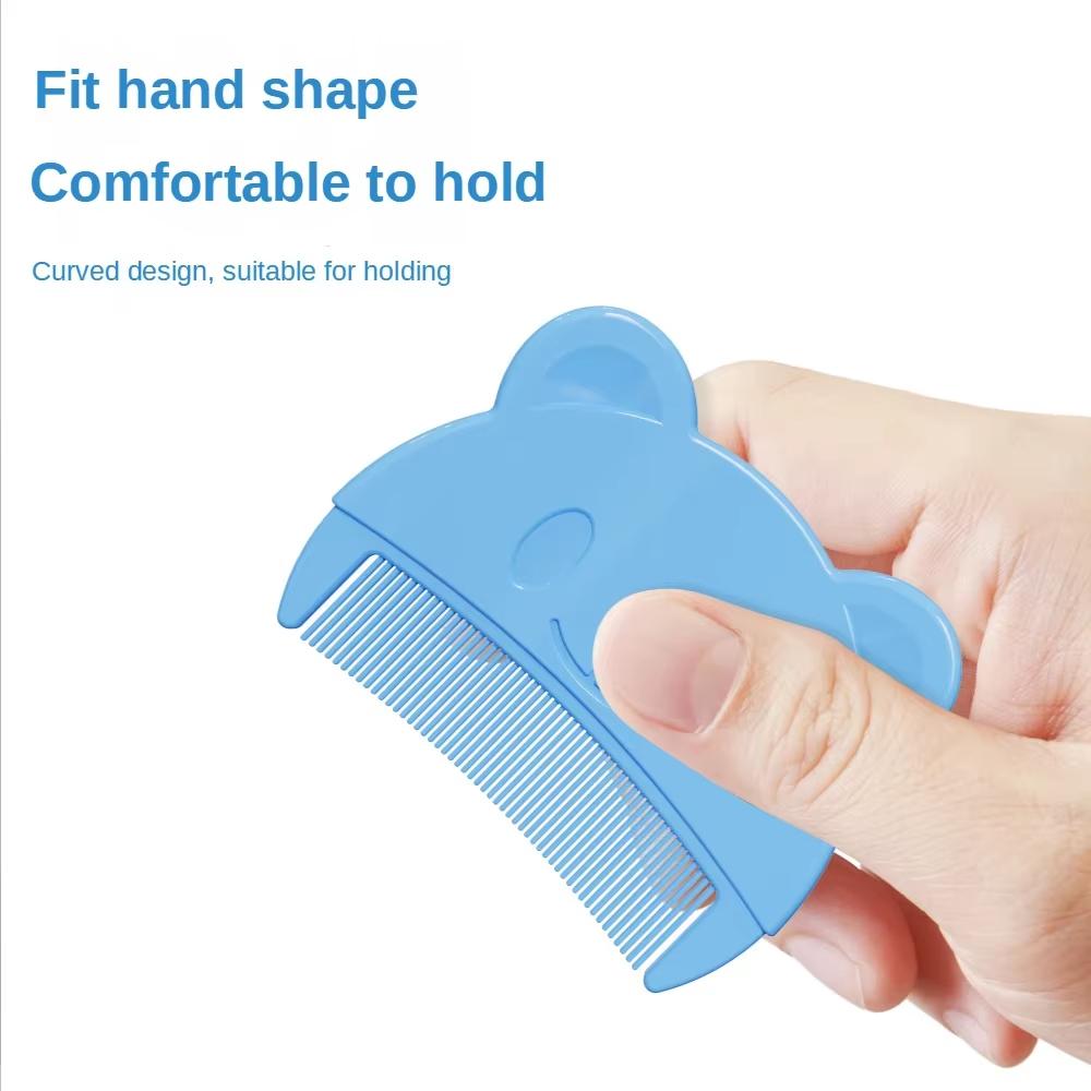Baby Hair Brush Infant Fetal Head Fat Cleaning Brush Newborn Soft Hair Comb Head Massager for Bathing Comb Baby Care Accessories